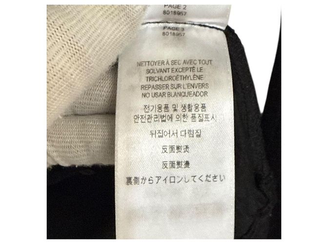Top a collo alto e maniche lunghe Burberry Nero - vista 9