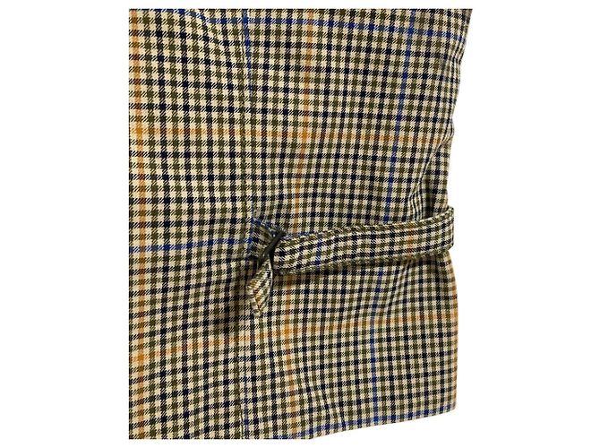 Autre Marque Chaleco de lana a cuadros MONTEDORO Beige - vista 5