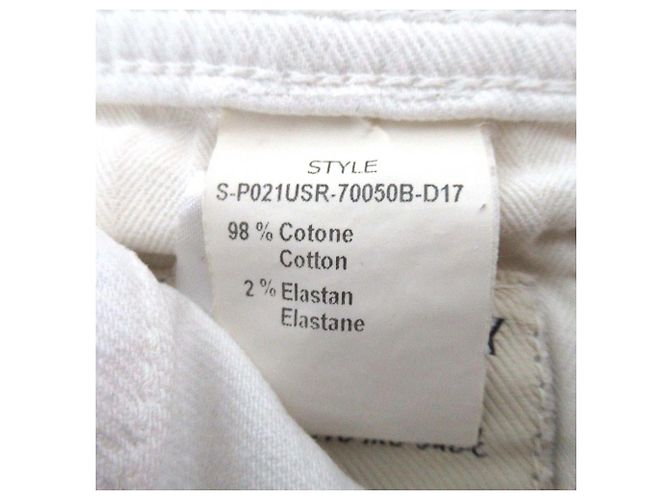 Autre Marque Pantaloni in denim SIVIGLIA Bianco - vista 10