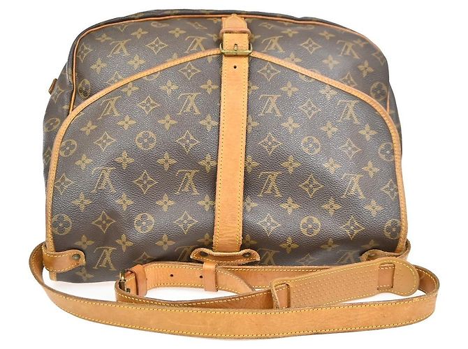 Louis Vuitton Saumur Monogram 35 Marrone - vista 5