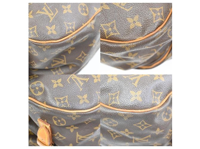 Louis Vuitton Saumur Monogram 35 Marrone - vista 7