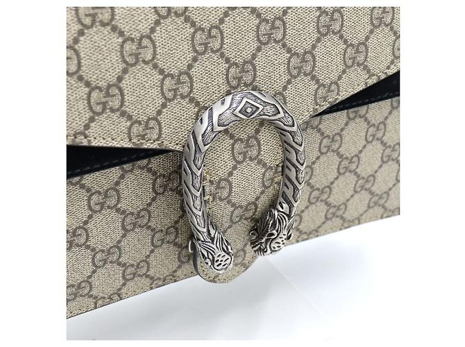 Gucci Borsa a tracolla Dionysus Small con catena Marrone - vista 4