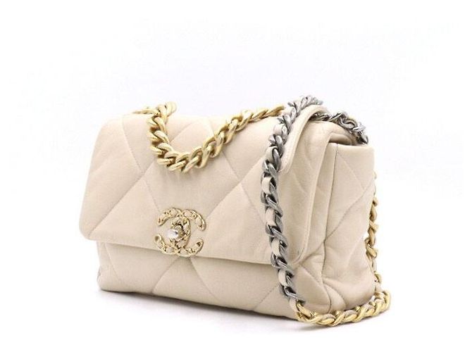 Chanel Borsa con patta, Borsa Tote e Borsa a tracolla crossbody Marrone - vista 2