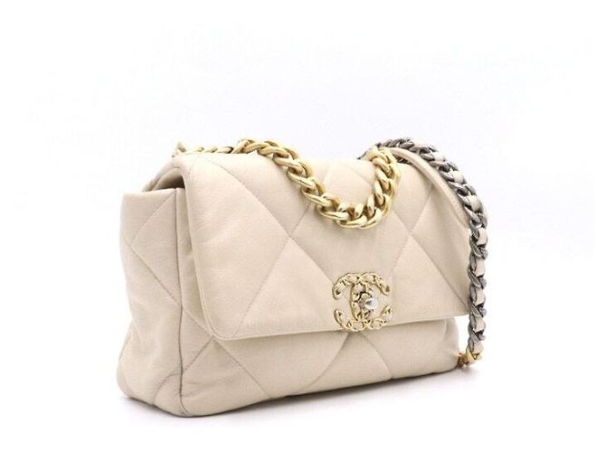 Chanel Borsa con patta, Borsa Tote e Borsa a tracolla crossbody Marrone - vista 3