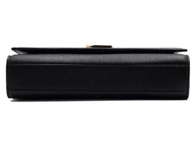 Saint Laurent Borsa a tracolla Classic Kate Small Monogram con catena dorata Nero - vista 7