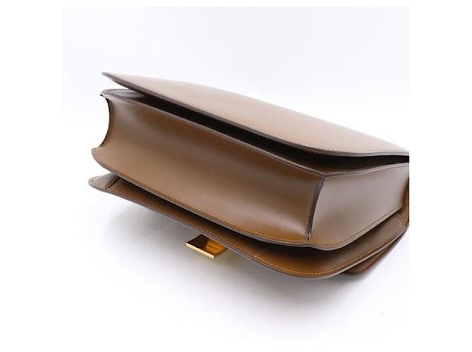 Céline Borsa a spalla e borsa a tracolla Classic Box in pelle di vitello Medium Marrone - vista 7