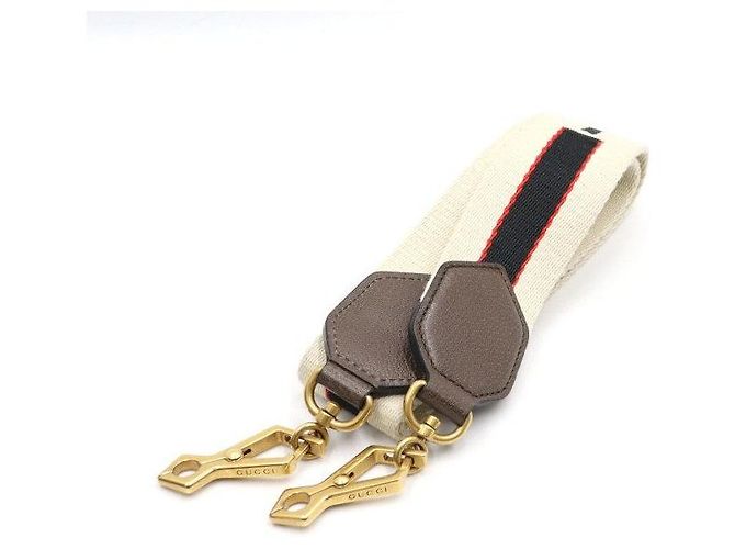 Gucci Borsa Tote e Borsa a Spalla a Tracolla in Pelle Marrone con Farfalla di Cristallo e Manico Superiore - vista 8