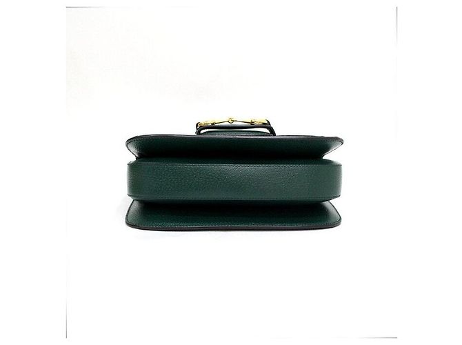 Gucci Canvas Horsebit Schultertasche Limitierte Edition Golden - Ansicht 8