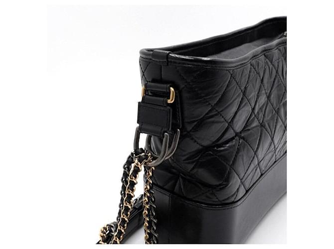 Chanel Borsa Hobo a tracolla Nero - vista 10