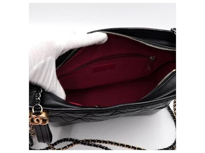 Chanel Borsa Hobo a tracolla Nero - vista 6