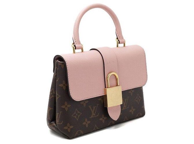Louis Vuitton Borsa Tote Monogram Rocky BB Rosa - vista 3