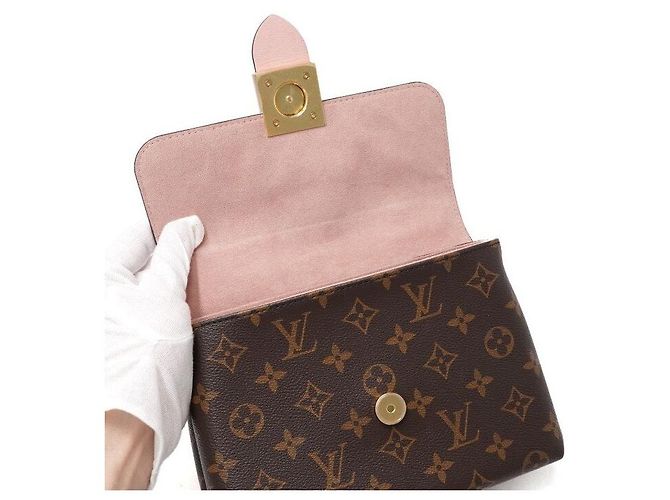 Louis Vuitton Borsa Tote Monogram Rocky BB Rosa - vista 6