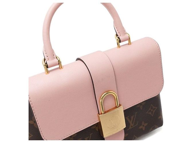 Louis Vuitton Borsa Tote Monogram Rocky BB Rosa - vista 8