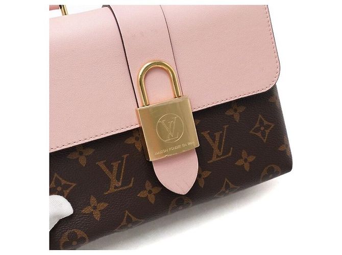 Louis Vuitton Borsa Tote Monogram Rocky BB Rosa - vista 9