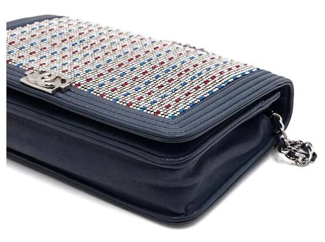 Chanel Borsa a tracolla con catena argentata Multicolore - vista 11