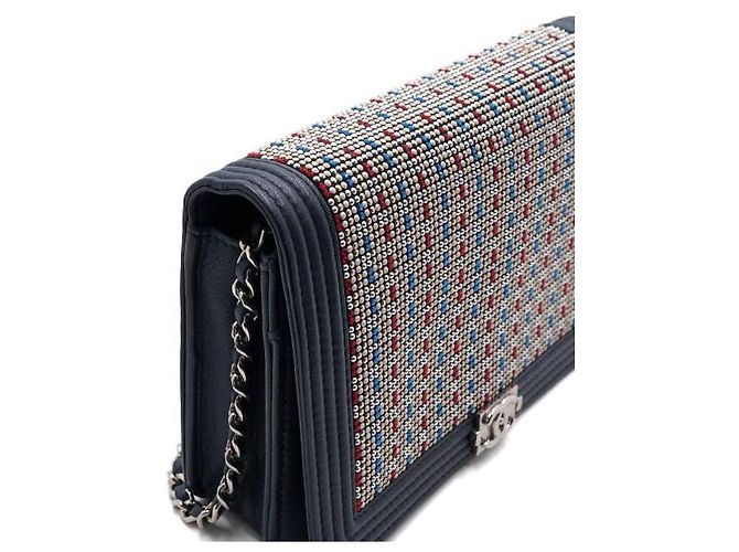 Chanel Borsa a tracolla con catena argentata Multicolore - vista 12