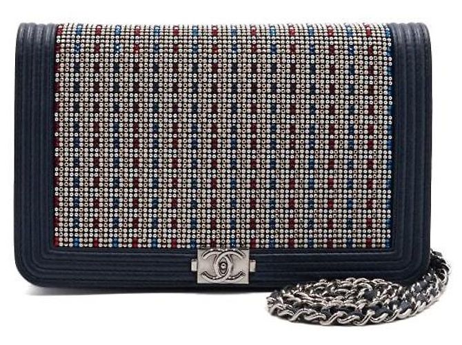 Chanel Borsa a tracolla con catena argentata Multicolore - vista 2