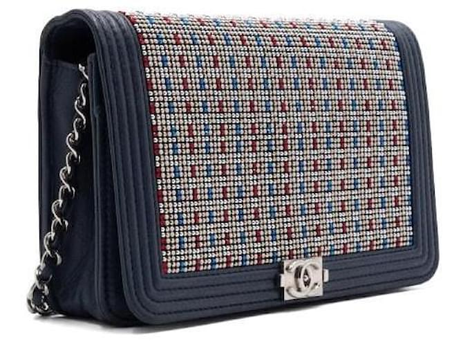 Chanel Borsa a tracolla con catena argentata Multicolore - vista 4