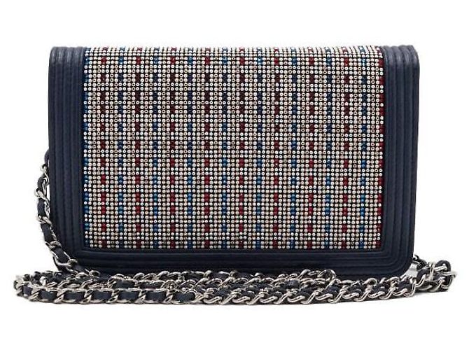 Chanel Borsa a tracolla con catena argentata Multicolore - vista 5