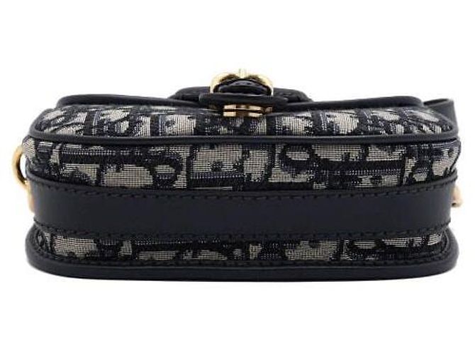 Dior Piccola borsa a tracolla e crossbody Bobby da donna in jacquard obliquo blu - vista 8
