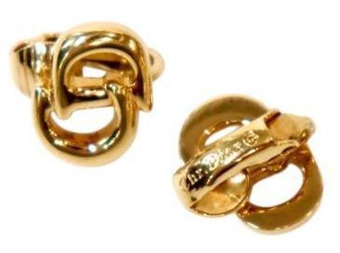 Dior Goldene Ohrringe - Ansicht 4