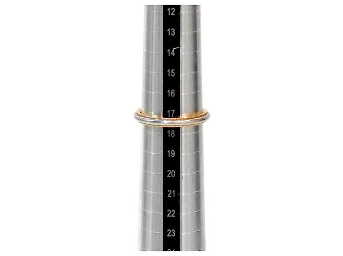 Tiffany & Co Milgrain-Ring aus Platin und Roségold - Ansicht 6