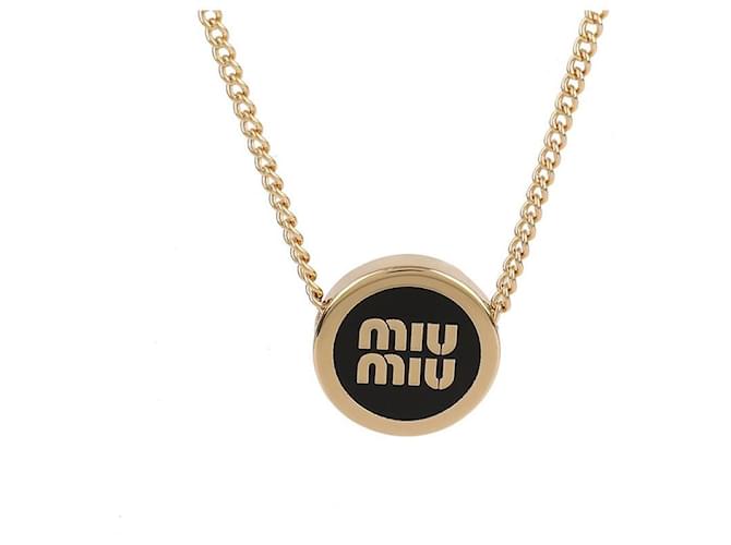Miu Miu Collana in metallo Nero - vista 6