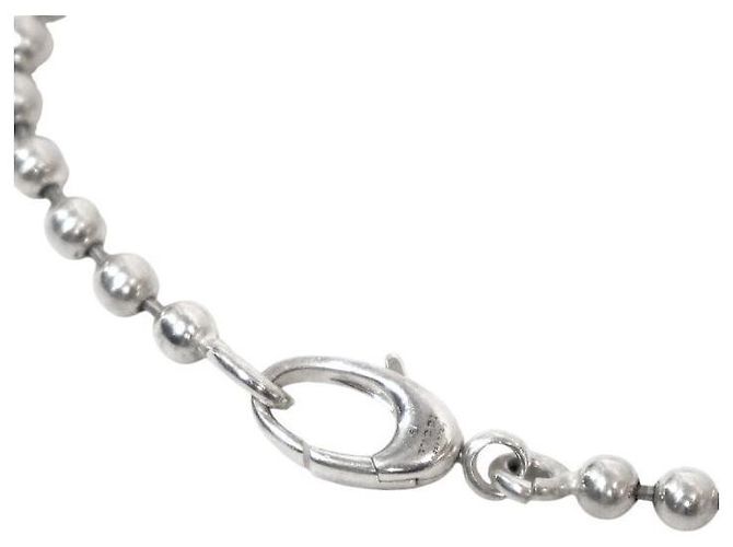 Gucci Heart Interlocking Silver Bracelet - view 3