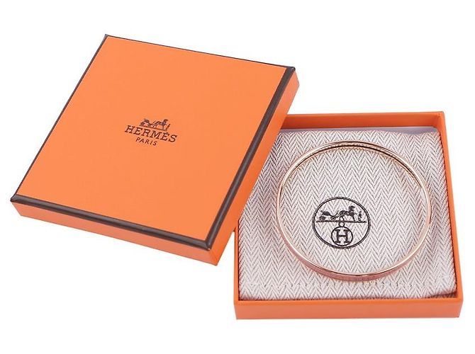 Hermès Extra Narrow Bangle Pink - view 2