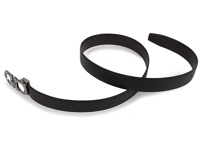 Salvatore Ferragamo Reversible Gancini Belt Black - view 5