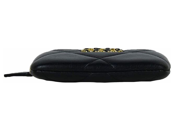 Chanel 19 Chanel Portamonete con zip Nero - vista 4
