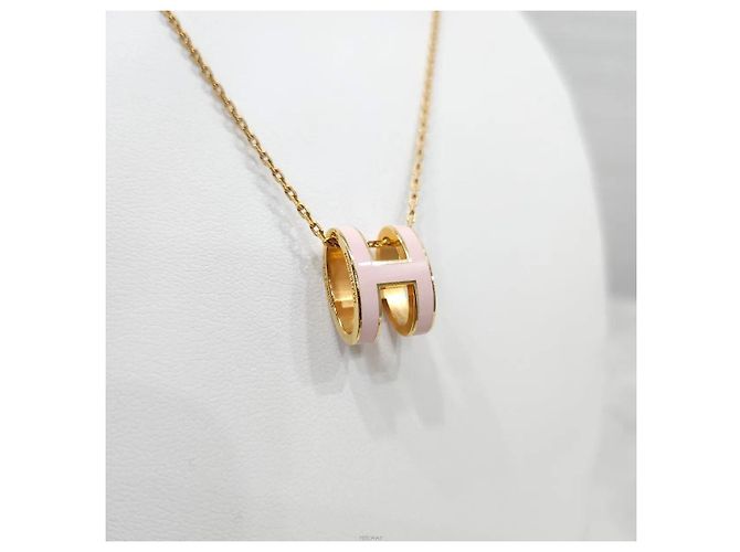Hermès Collar Pop Ash Oro Rosa - vista 4