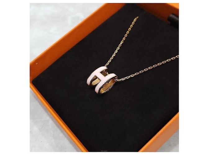 Hermès Collar Pop Ash Oro Rosa - vista 6