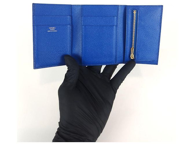 Hermès Cartera Beane Trifold Absong - vista 5