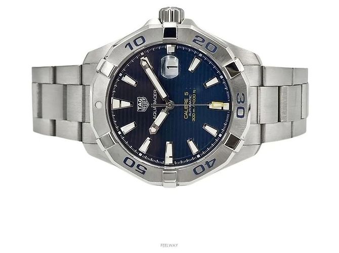 Tag Heuer Aqua Racer Stahluhr Blau - Ansicht 5