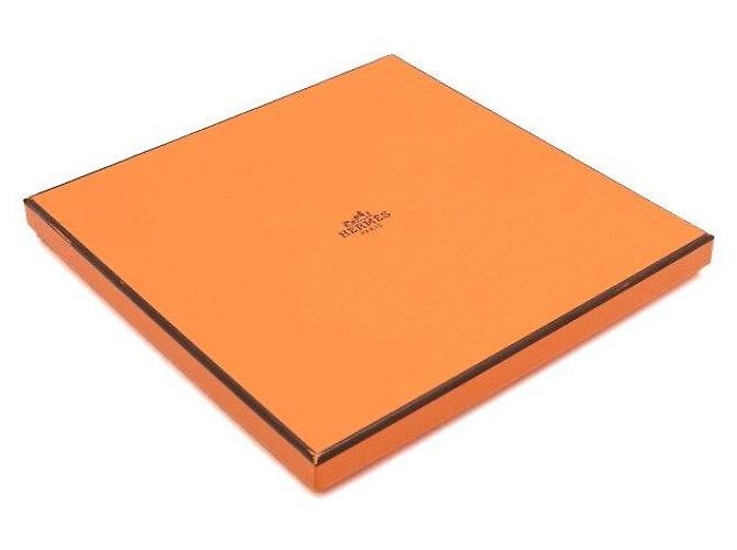Hermès Grand Tralala Seidentuch Bandana Braun - Ansicht 7