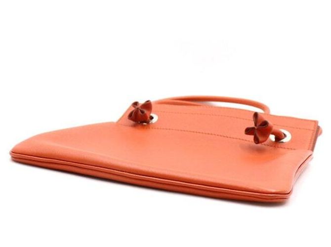 Hermès Borsa a tracolla mini Sakalyn Orange Swift Arancione - vista 7