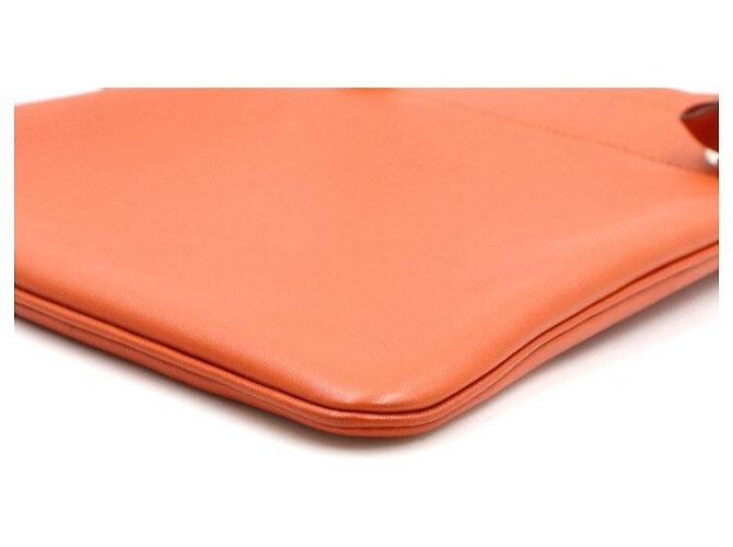 Hermès Borsa a tracolla mini Sakalyn Orange Swift Arancione - vista 9