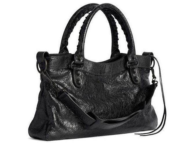 Balenciaga Le City First Bag com detalhes em latão Preto - vista 5