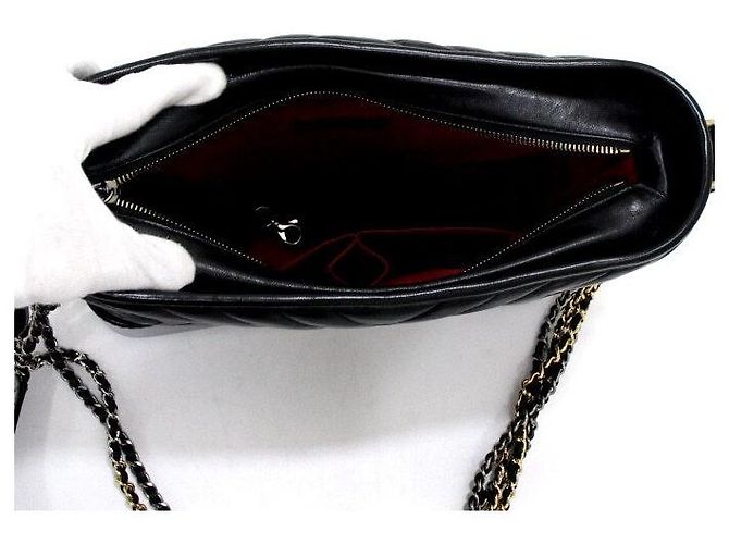 Gabrielle Chanel Hobo Schultertasche Schwarz - Ansicht 6