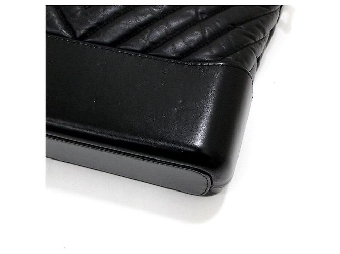 Gabrielle Chanel Hobo Schultertasche Schwarz - Ansicht 8