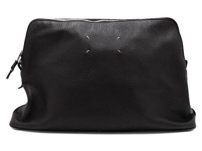 Maison Martin Margiela Bolsa de ombro e bolsa transversal em couro marrom - vista 5