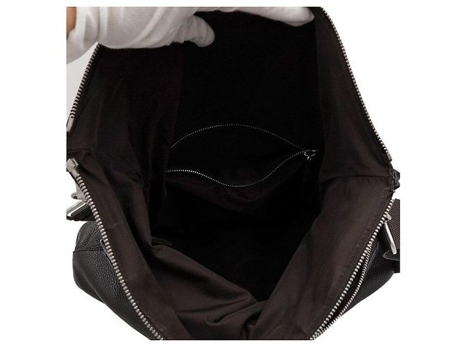 Maison Martin Margiela Bolsa de ombro e bolsa transversal em couro marrom - vista 6