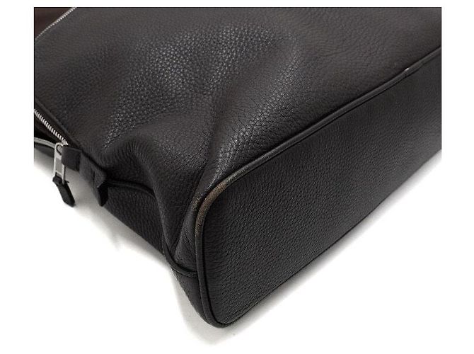 Maison Martin Margiela Bolsa de ombro e bolsa transversal em couro marrom - vista 8