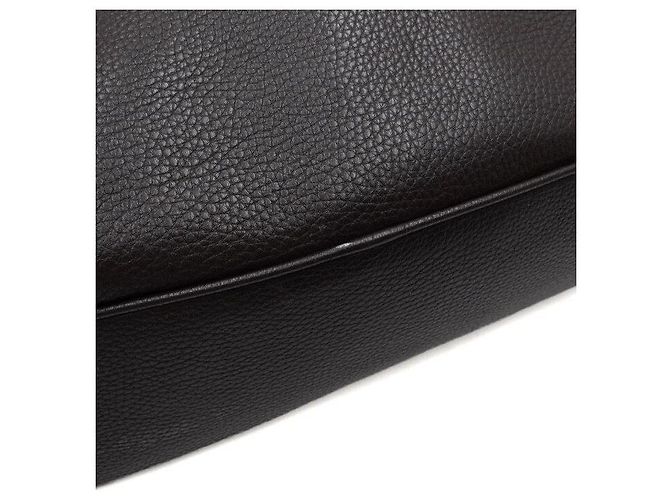 Maison Martin Margiela Bolsa de ombro e bolsa transversal em couro marrom - vista 9