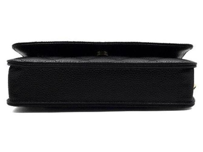Chanel Borsa a tracolla e crossbody con catena CC dorata Nero - vista 7