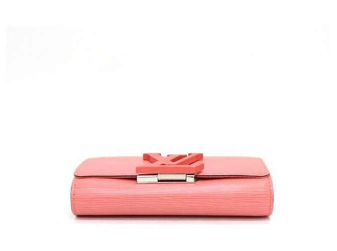 Louis Vuitton Clutch e borsa a tracolla in pelle Epi rosa - vista 7