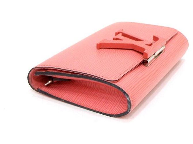 Louis Vuitton Clutch e borsa a tracolla in pelle Epi rosa - vista 8