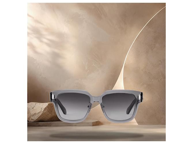 Louis Vuitton Occhiali da Sole Confidence Square Marrone - vista 3