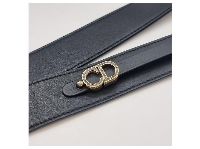 Dior Lady Lammfell-Tote-Bag Schwarz - Ansicht 8